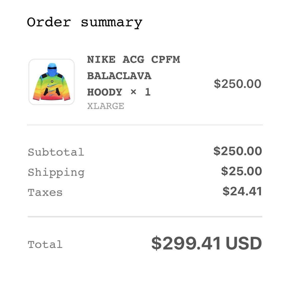 _WES0_'s tweet photo. @SOLELINKS Brehh i checked out soo fast i didnt even look at price but 300 is wild https://t.co/icV54aO5ke