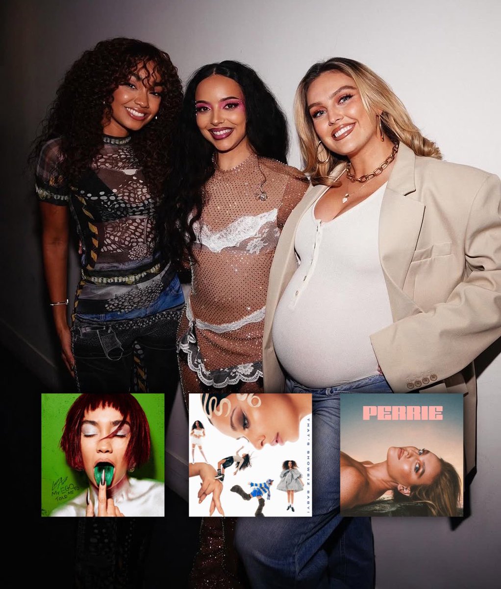 Leigh-Anne, JADE and Perrie have all debuted at #3 in the UK with their debut solo albums.