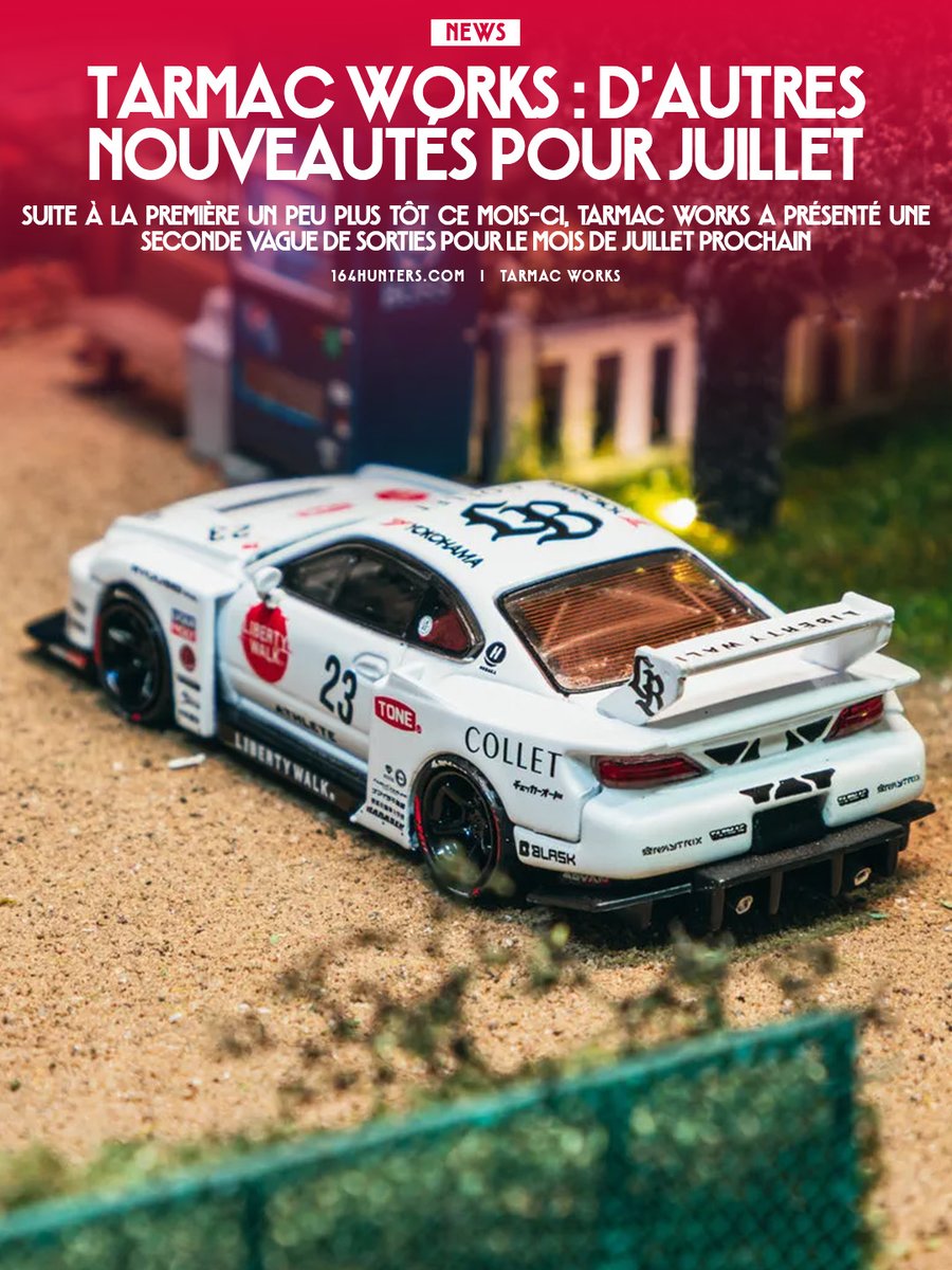 🇫🇷 Tarmac Works : D'autres nouveautés pour Juillet 2026