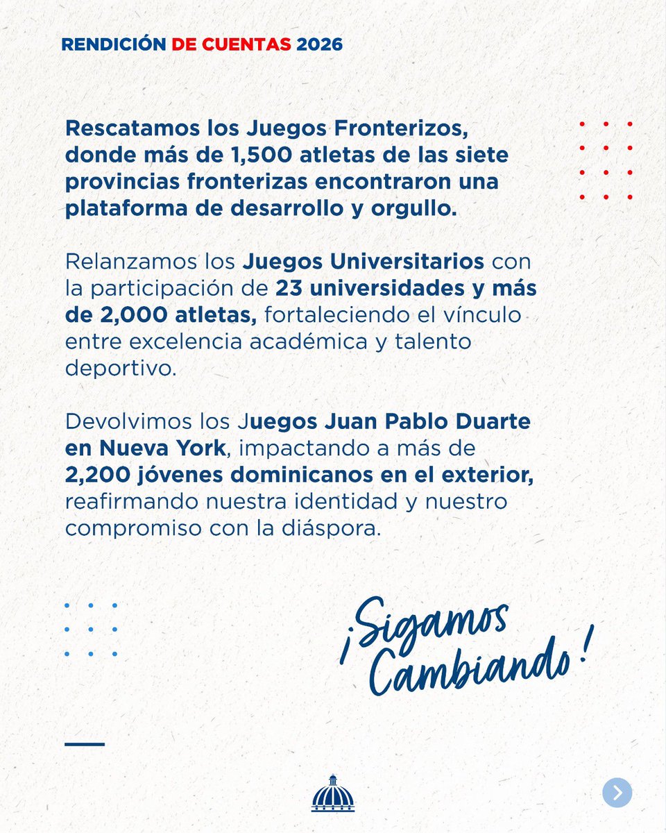 Ministerio Deportes tweet media