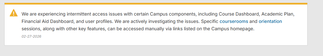 paleoverlord's tweet photo. @CapellaU Inquiring minds want to know what's going on with this outage. It's the 2nd day of this. Some students are unable to login/submit assignments, etc. #CapellaUniversity #IT #outage https://t.co/0yiwKJJoyA