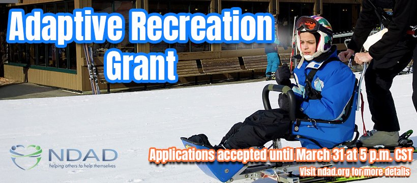 We are thrilled to announce that applications for NDAD’s Adaptive Recreation Grant are now OPEN!

To learn more or apply, click here > >
ndad.org/services/grant…