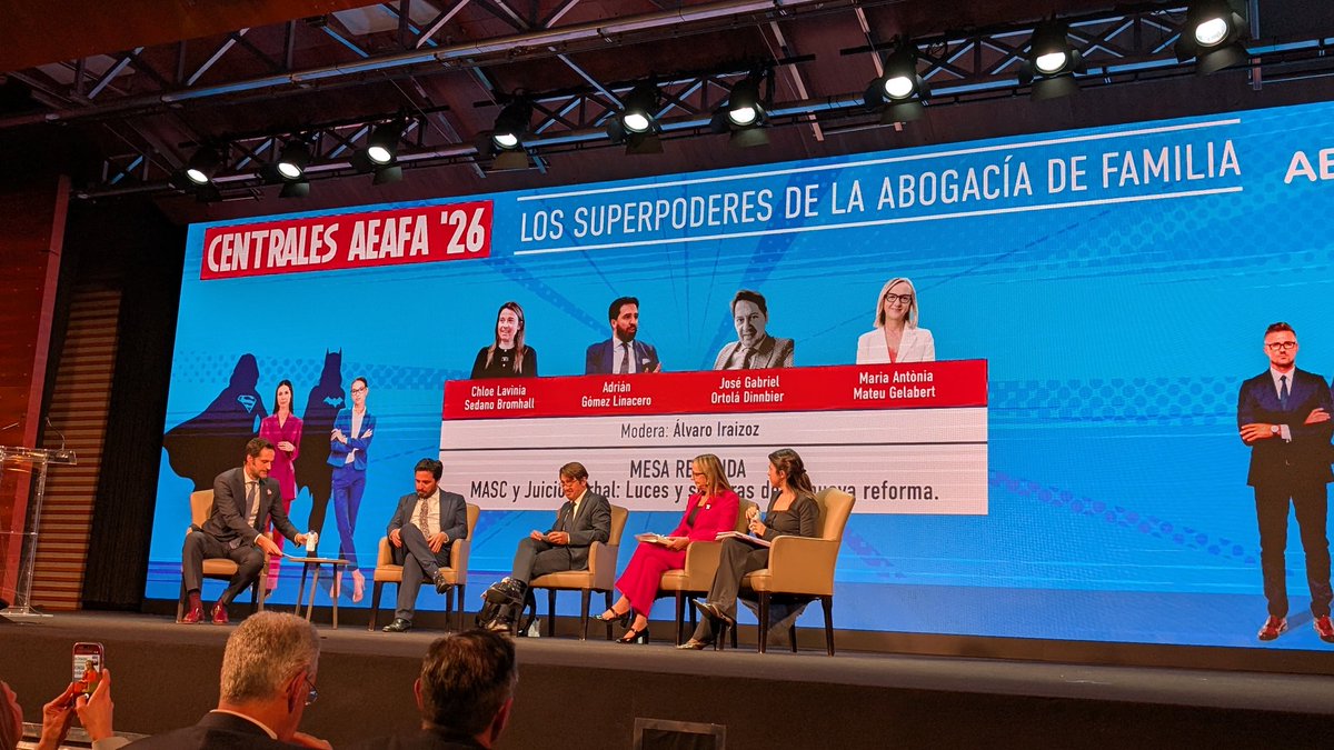 #Aeafa2026 mesa redonda... masc y juicio verbal ✨