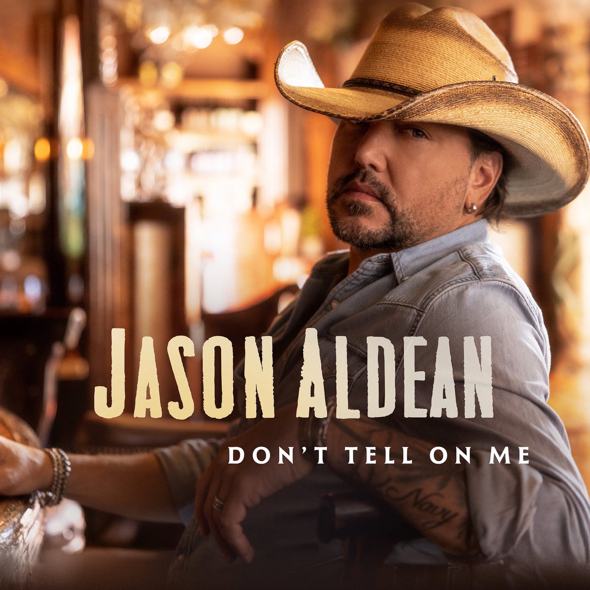 Jason_Aldean's tweet photo. Just dropped three new songs including the new single “Don’t Tell On Me.” Plus "Drinking About You" and "Dust On the Bottle" with David Lee Murphy. 

New album Songs About Us out April 24. Turn it up. 🤘🏼

Pre-order/pre-save/pre-add now - https://t.co/kfQU5OeL9J https://t.co/Q1xRLyhNtT