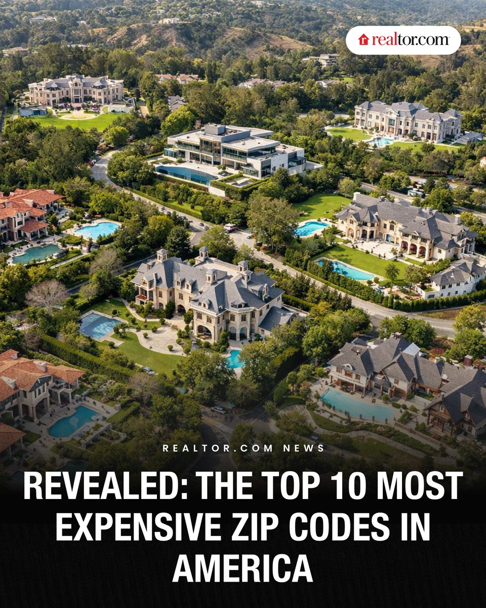 America's 10 most expensive ZIP codes command median listing prices ...