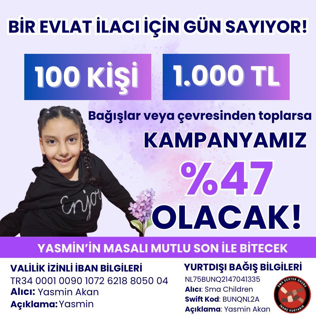 %47 için madi desteğinize ihtiyacımız var 🌸🙏