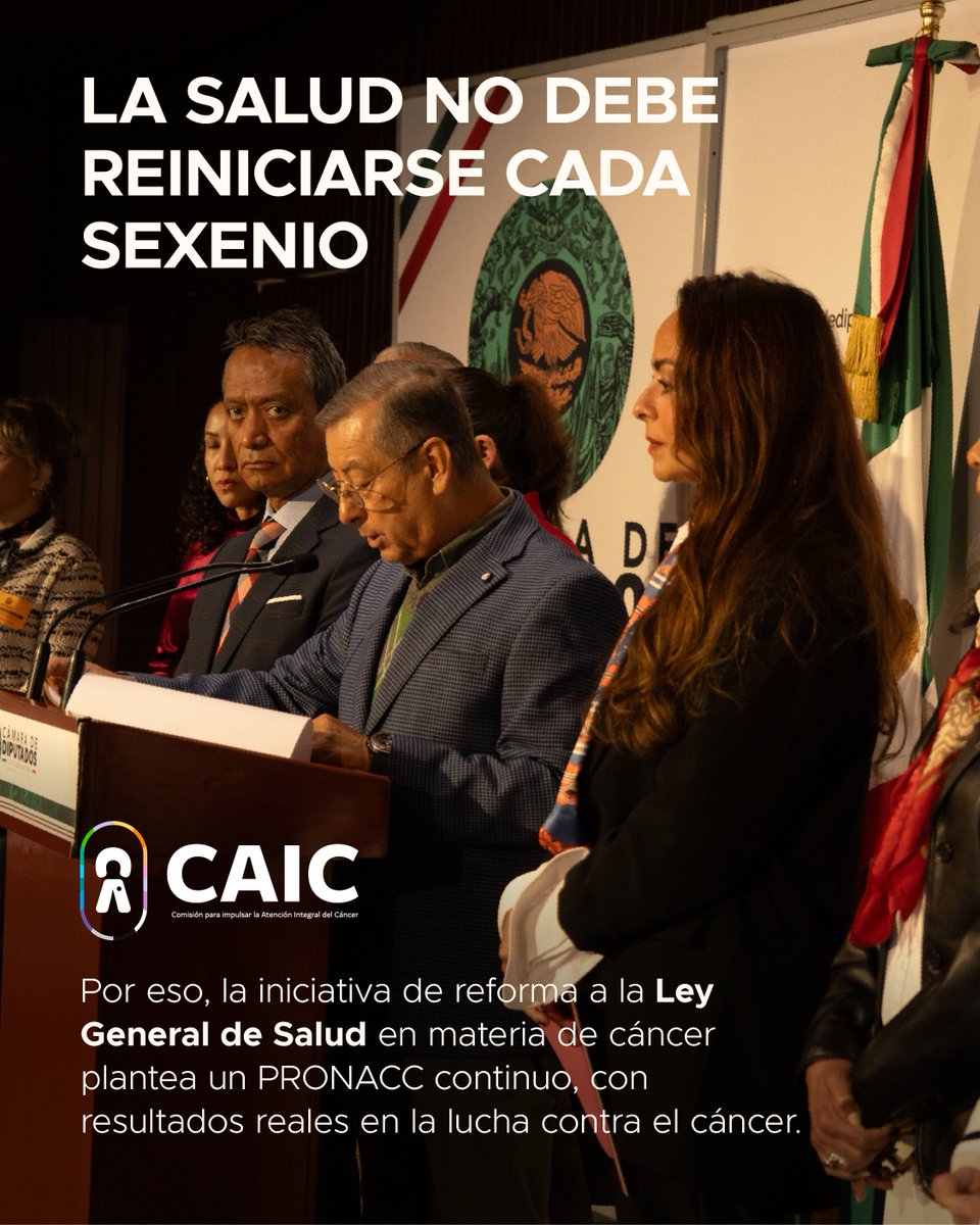 Com. para Impulsar la Atención Integral del Cáncer tweet media