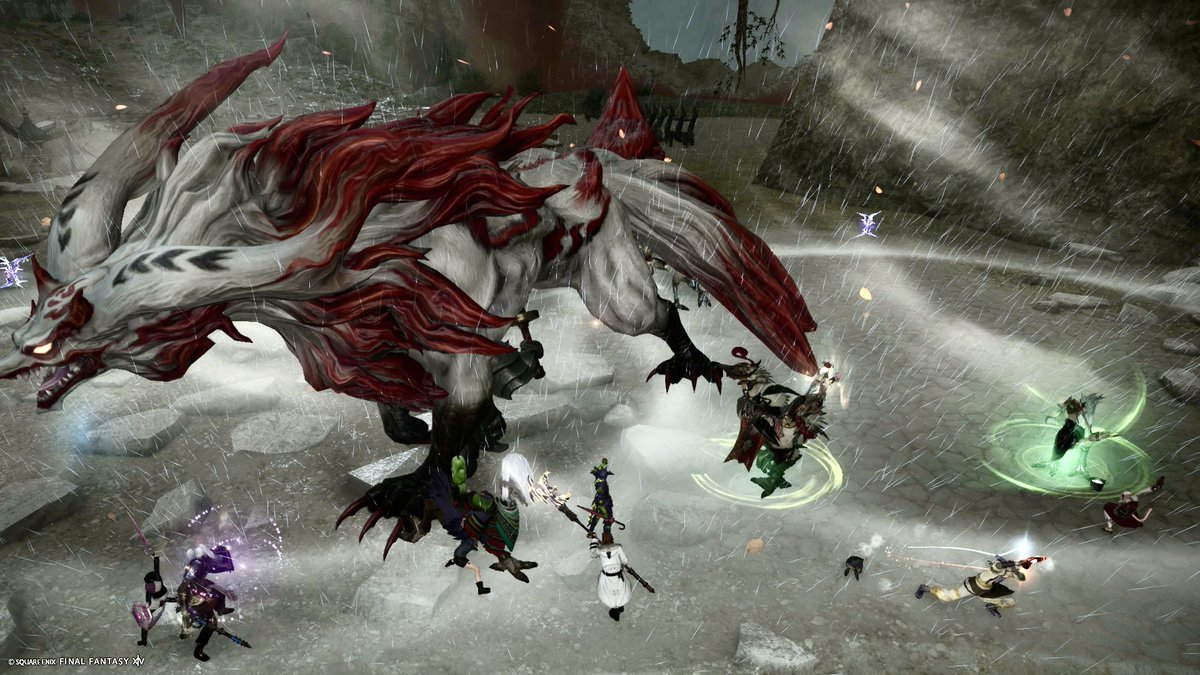 今日のヌシ釣り体験会も10名集まりまして、ヌシと大ヌシと♪
次回第五回も人増えるといいなぁ
#ff14