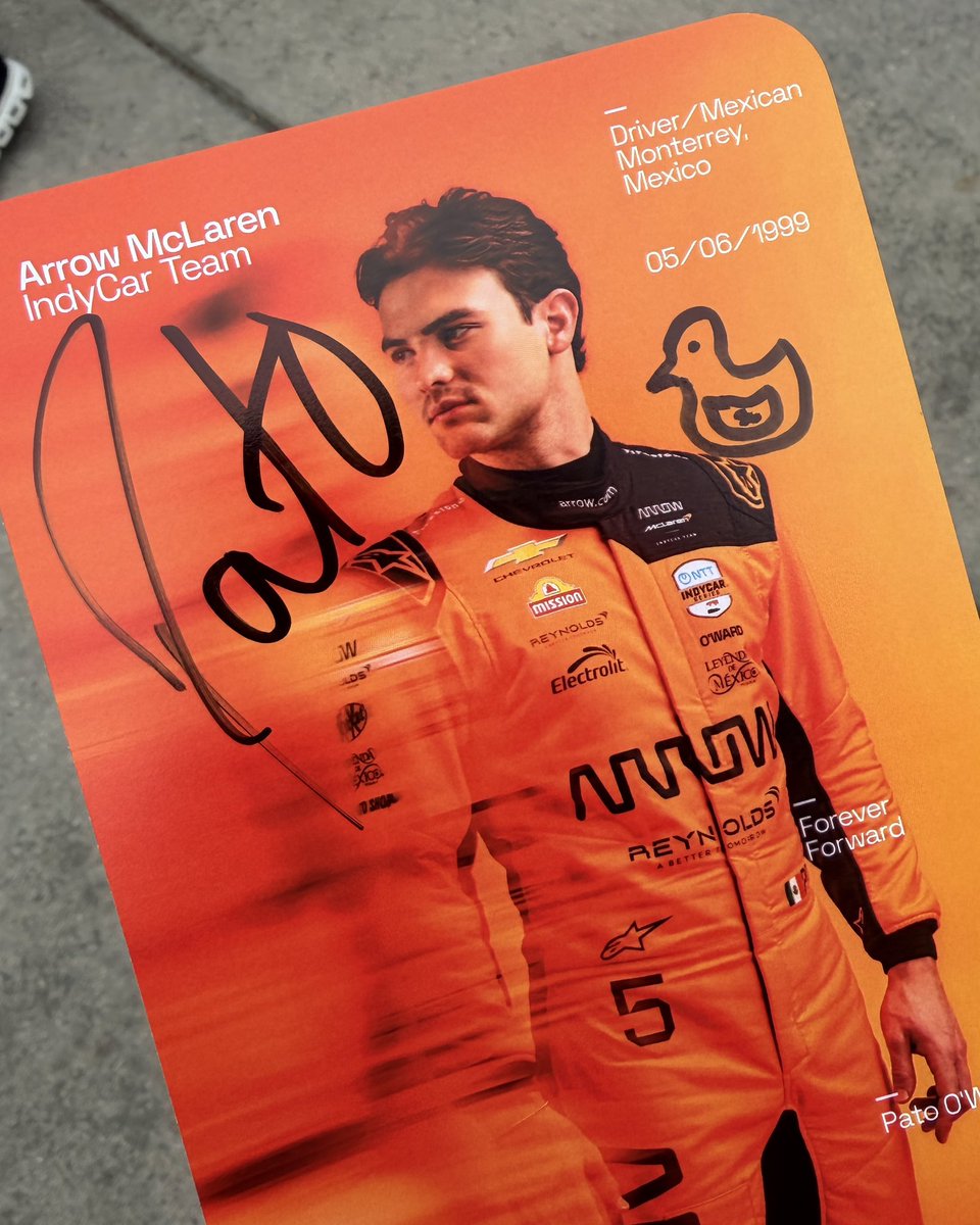 Arrow McLaren IndyCar Team tweet media