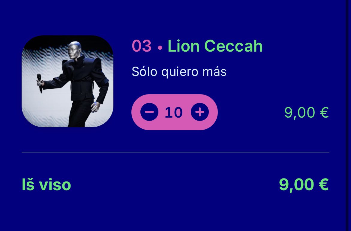 LION LETS WIN THIS!!!! #eurovizijalt