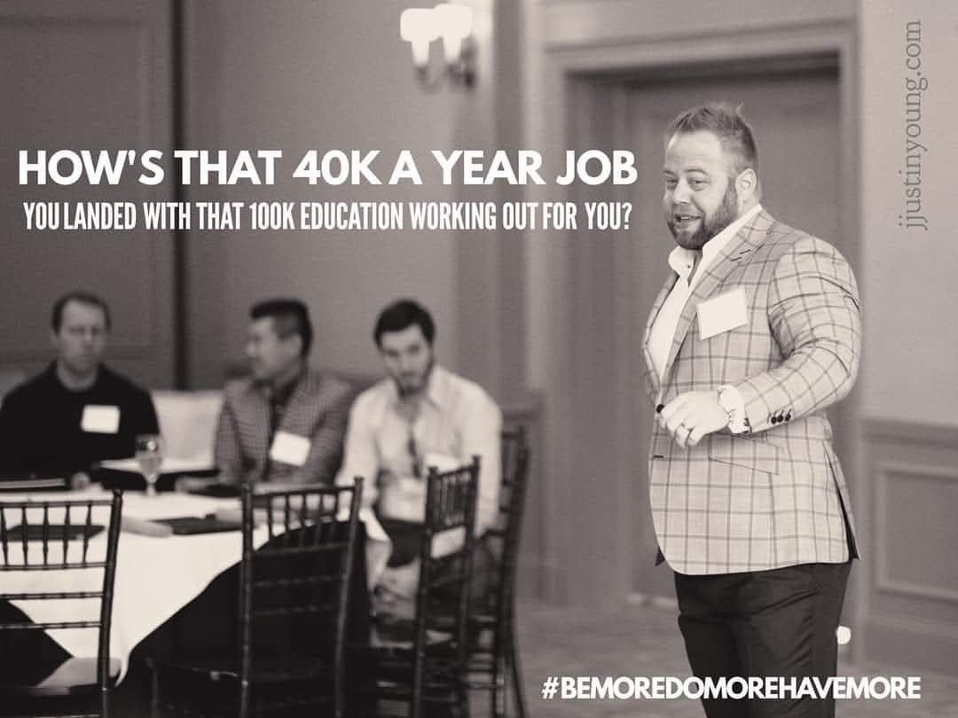 College is not always the answer and sometimes it's the problem.

#studentloans #debt #college #university #careeropportunity #insuranceagent #lifeinsurance #sales #sixfigureincome #success