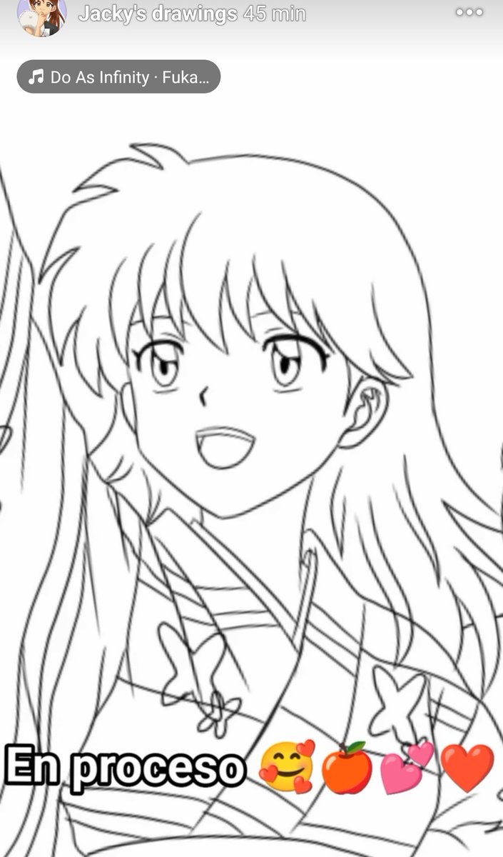 #Rin #SessRin en proceso 💞💕❤️💔🍎🥰