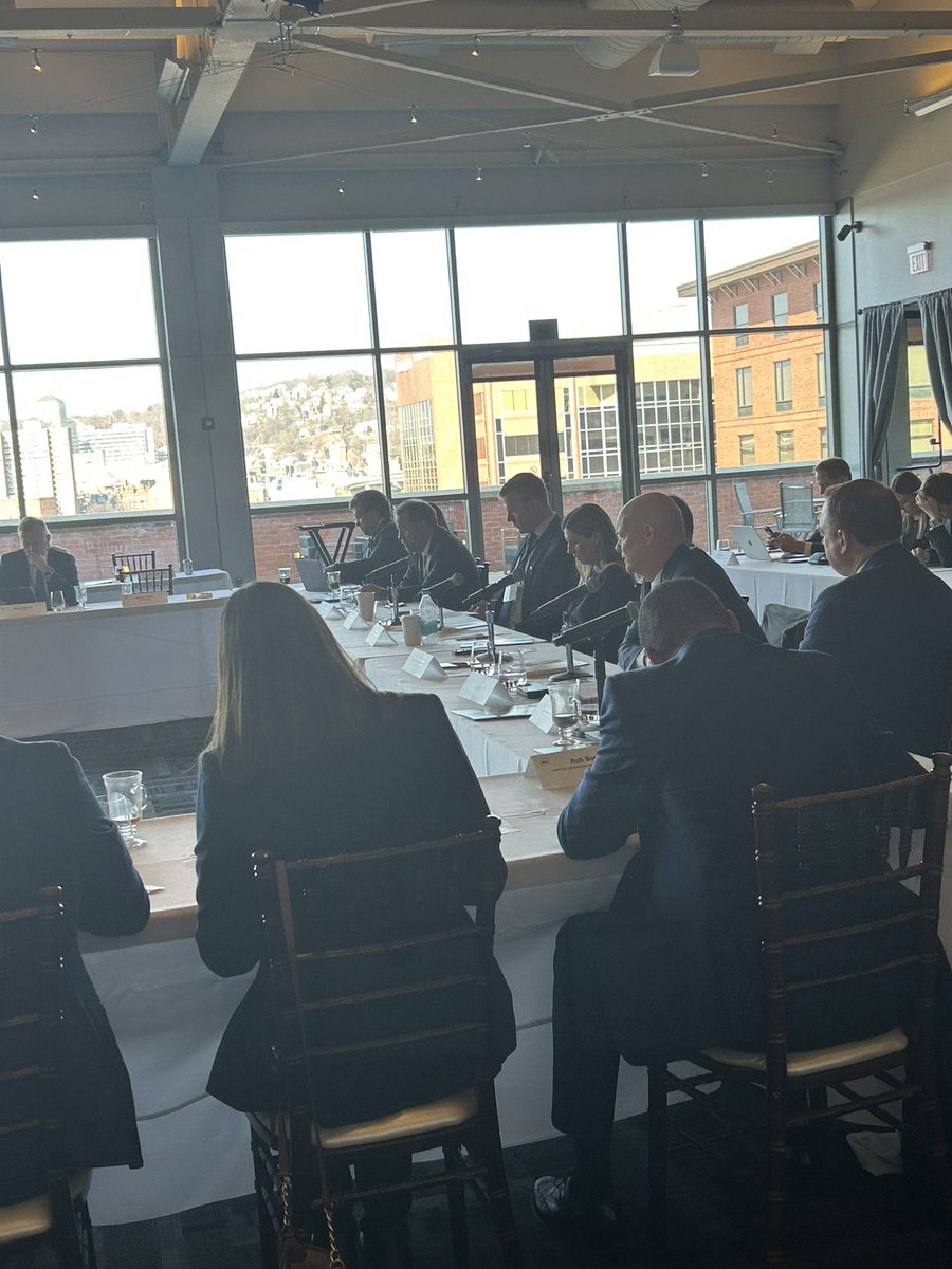 MarcellusGas's tweet image. Happening now: MSC’s Welty joins industry and government leaders from across the U.S. &amp;amp; EU, discussing the importance of #permitting reform to unlock Appalachia’s full natural gas potential.