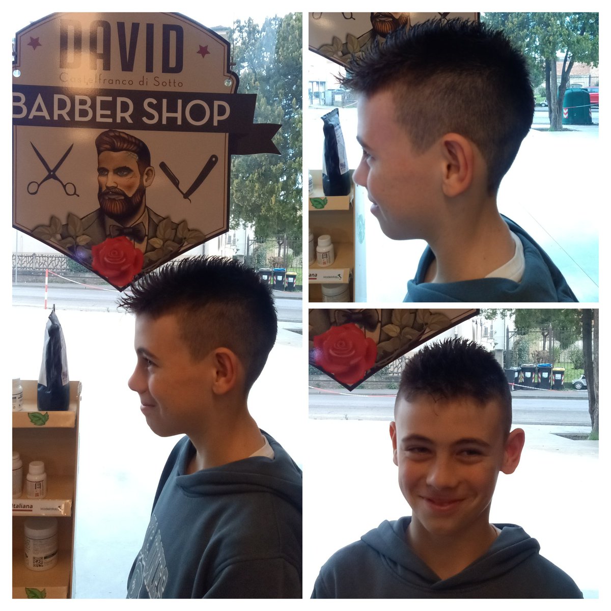 BarberSotto's tweet photo. Ragazzetti crescono 💈💈💈#davidbarbershop #sincebarber #hairstyle #ragazzetticrescono #tuttibelli #grandiepiccini #FamilyBarber https://t.co/ZH76ZXs6ae
