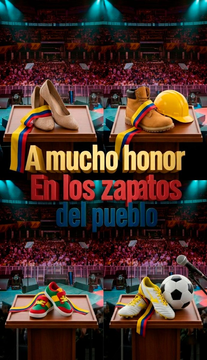 El pueblo colombiano tiene las botas y los zapatos bien puestos y saben que conseguirlos no es nada fácil, por eso siguen al Tigre <a href="/ABDELAESPRIELLA/">Abelardo De La Espriella</a> porque saben que él es el único que les puede garantizar que los puedan seguir teniendo! 

Por eso estamos cada vez más