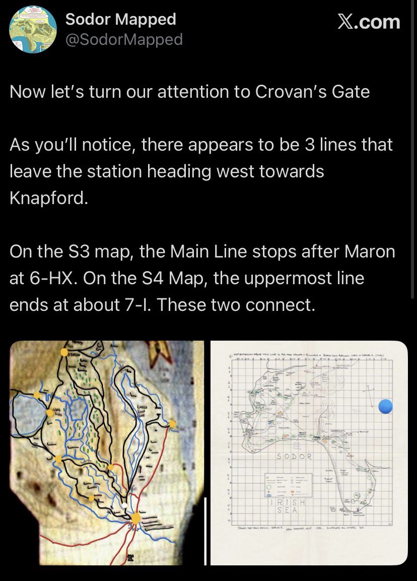 Sodor Mapped tweet media