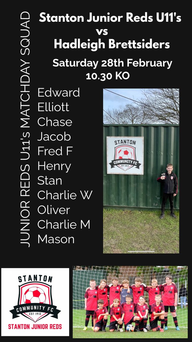 Stanton Junior Reds tweet media