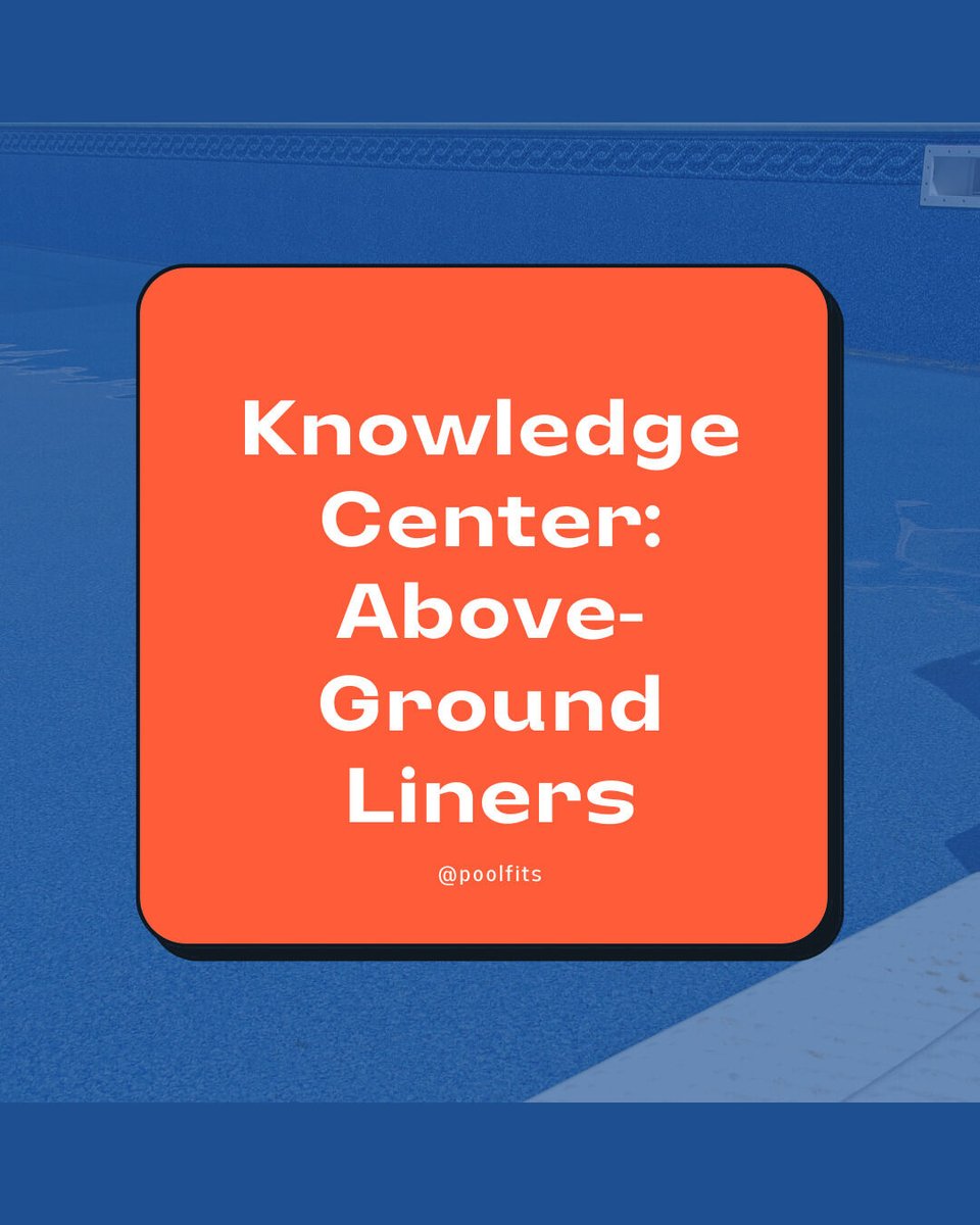 PoolFits's tweet image. Above-Ground Pool Liner Knowledge Center

Dive into our comprehensive info vault and get everything you need to make your above-ground pool liner project a success!

poolfits.net/agknowledge

#poolliners #poolsafetycovers #custompoolcover