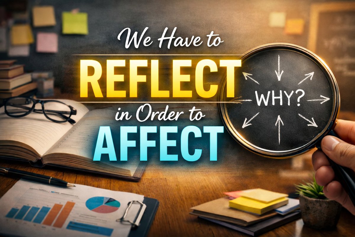 If we aren't reflecting on our teaching,
chances are...
We aren't affecting the learning very much.
👇👇👇
letsquitteaching.com/we-have-to-ref…