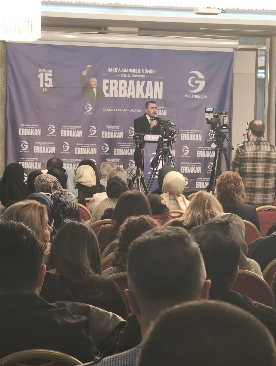 milligenclikmgd's tweet photo. Milli Gençlik Derneği Adana İl Başkanımız Hasan ARIK konuşmalarını gerçekleştirdi.

#gMilliençlik #erbakan #adana https://t.co/n9Mcju91bL