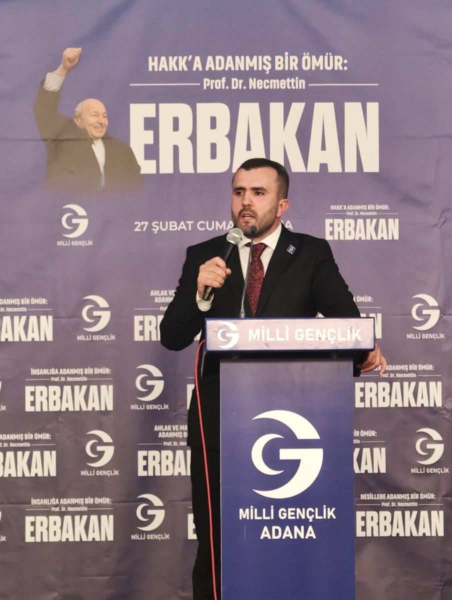 milligenclikmgd's tweet photo. Milli Gençlik Derneği Adana İl Başkanımız Hasan ARIK konuşmalarını gerçekleştirdi.

#gMilliençlik #erbakan #adana https://t.co/n9Mcju91bL