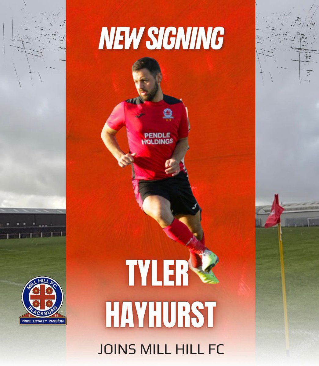 NEW SIGNING 👀🏡 

Welcome home Tyler Hayhurst

A huge signing for Mill Hill FC!!

The gaffer commented
"Delighted to welcome Totts back to Mill Hill. He’s someone I know well having played with him for many years, so I know in detail exactly who and what I am signing. He’s got