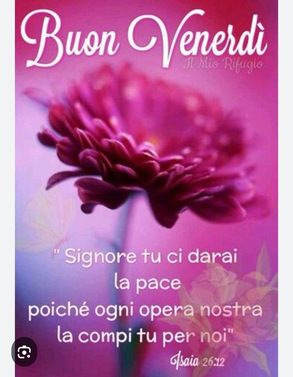 <a href="/GastaMaria/">Maria Agostina Gastaldo</a> Buon fine settimana  nel Signore.