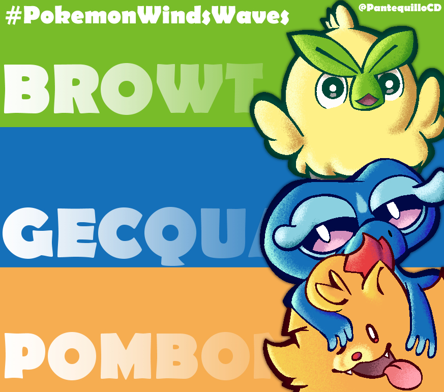 Happy #PokemonDay !!!
I'm team Pomnon hehehe

#PokemonWindsWaves
