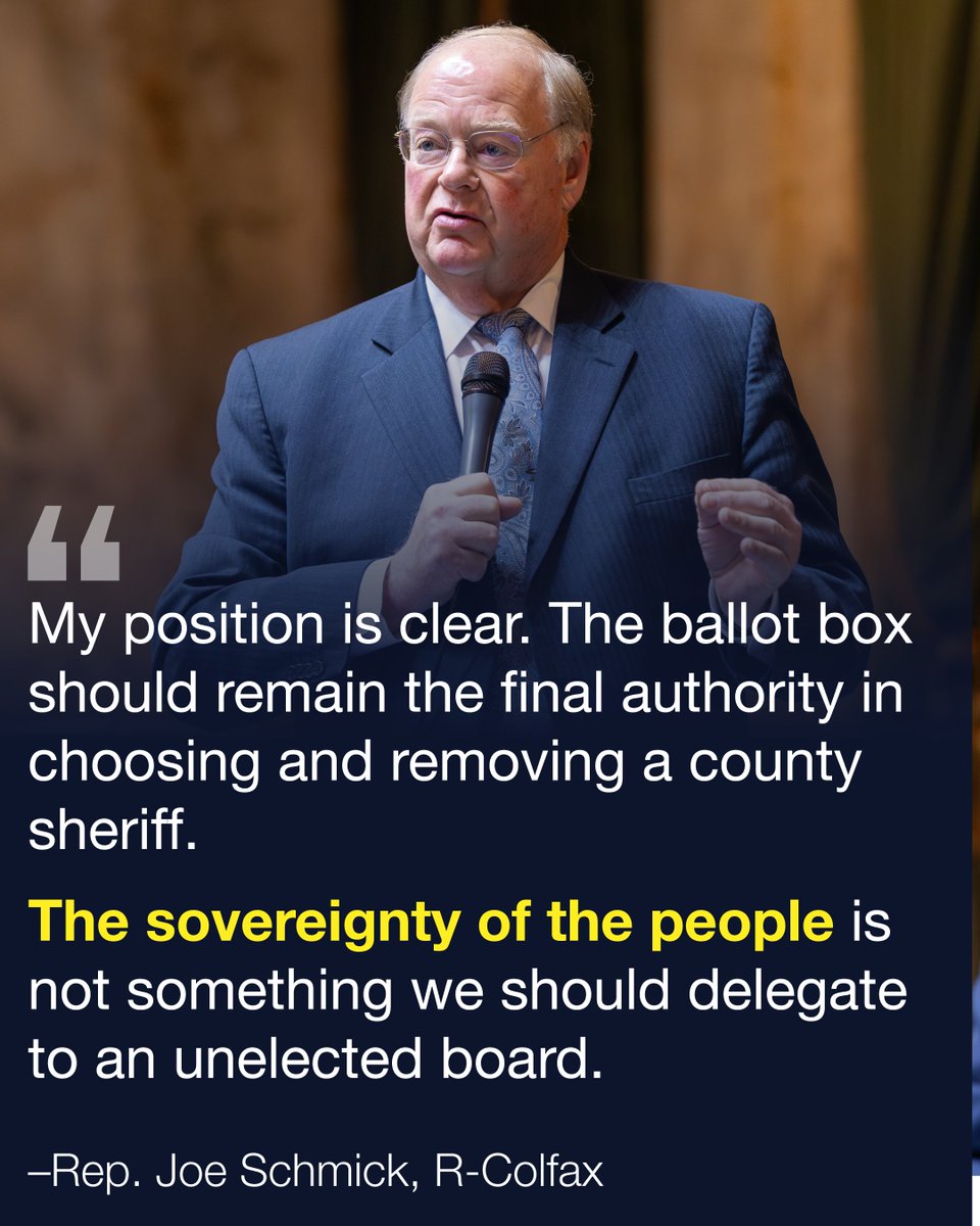 Like/repost if you oppose SB 5974 and believe the citizens of Washington – not unelected bureaucrats – should retain the absolute right to choose their own sheriffs.