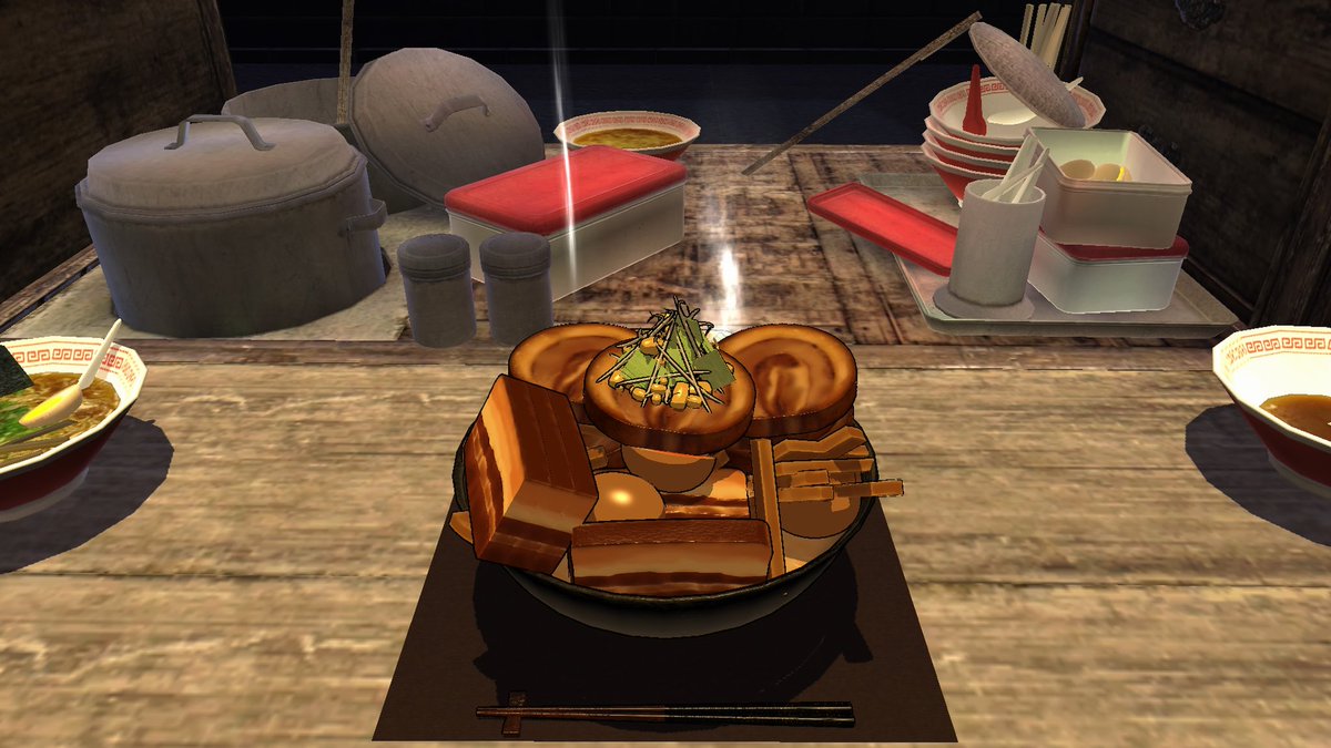 Mochimochi1315's tweet image. 【BAKUMORI Dining 本日の超スペシャルメニュー 🍔🍜🥩🥞】

・超絶タワー・ジャンボバーガー

・チャーシューメンマラーメン 麺ナシナシ

・ステーキピラミッド～雑にソーセージを乗せて 

・フルーツパラダイスリアル爆発パンケーキ

皆さまのお越しを、心よりお待ちしております
#爆盛食堂