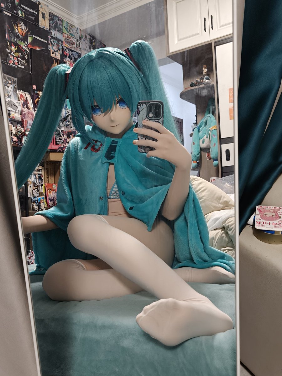 Xitai141's tweet photo. 我是水图大王喵
#kigurumi 
#Miku 
#初音未来 
#着ぐるみ https://t.co/1njboDoR62