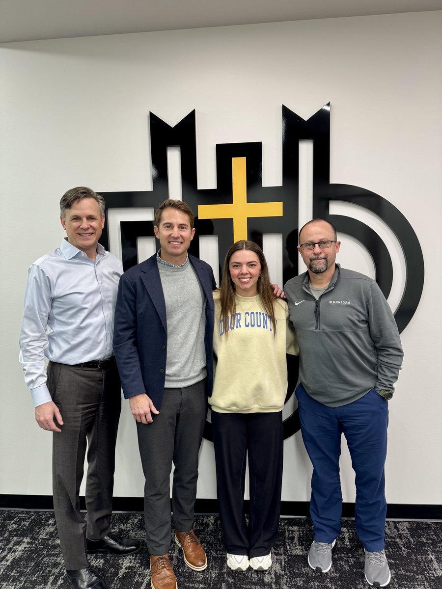 Thank you Dr. Smith for checking in on my girl in Iowa!  She’s thankful for her experiences and education she received at Little Rock Christian. It has helped her succeed in the classroom and on the softball field at Dordt University! #Warriors #Defenders