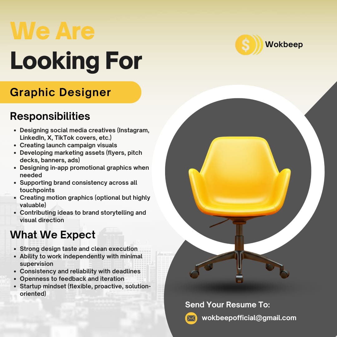 wokbeep's tweet photo. If you create visuals, people stop scrolling for, we want you!!!

Send your resume to: wokbeepofficial@gmail.com https://t.co/oNBJIuMdUI