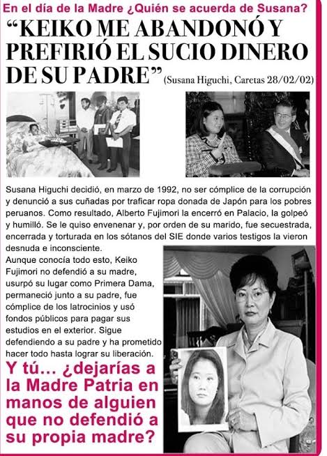 <a href="/Victor27547416/">#FUERZAPOPULAR2026 🍊🍊🍊</a> Mientras el narco Fujimori electrocutaba a Susana Higuchi, Martha Chavez tenía la boca cerrada,nunca dijo nada.