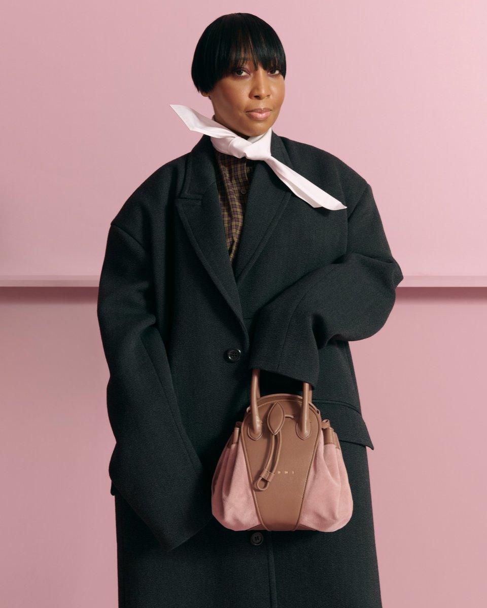marniofficial's tweet photo. Miyeon, Milo Callaghan, Amanda Murray, FeiFei Wang, Olympia Scarry and Tuba attended the Marni’s Fall Winter 2026 Show by Creative Director Meryll Rogge.

#MarniFW26
#MeryllRogge
#Marni https://t.co/TRZASj7fn7