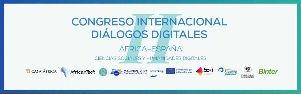 📅 ¡Última entrega de nuestra #AgendaCultural de febrero!

Los días 7 y 8 de mayo <a href="/Casaafrica/">Casa África</a> participará en el II Congreso Internacional Diálogos Digitales, sobre transformación digital y culturas en conexión entre África y España.

ℹ️ Más info ⬇️
casafrica.es/es/evento/ii-c…