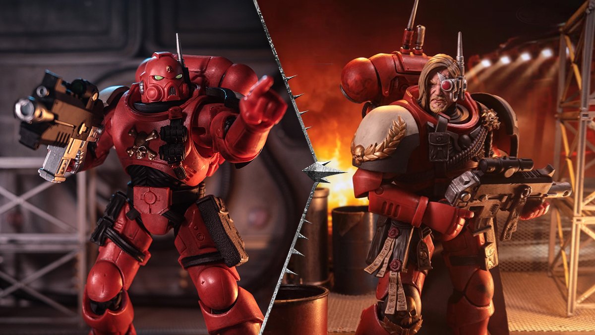 A new wave of Warhammer 40,000 action figures from McFarlane were just revealed at Warhammer Relics with incredibly detailed 7” scale figures of the Blood Ravens Infiltrator and Elite Edition Captain Cyrus from Dawn of War IV.  
 
More info:  
mcfarlane.com/toys/brands/wa…