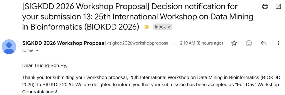 Prof. Truong-Son Hy tweet media