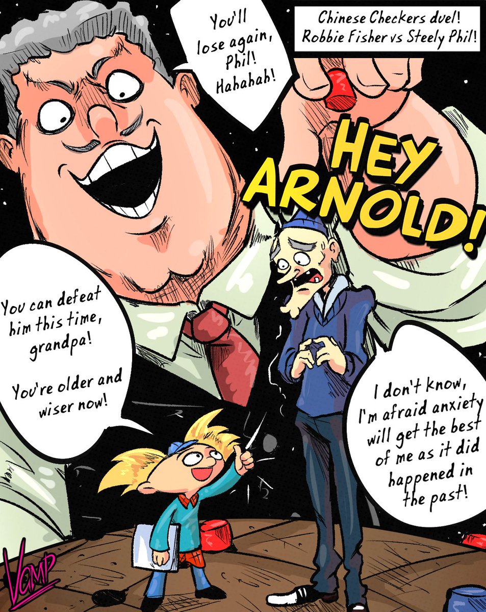 Hey Arnold fanarts! \o/ -Arnold and Phil vs Robbie Fisher in
