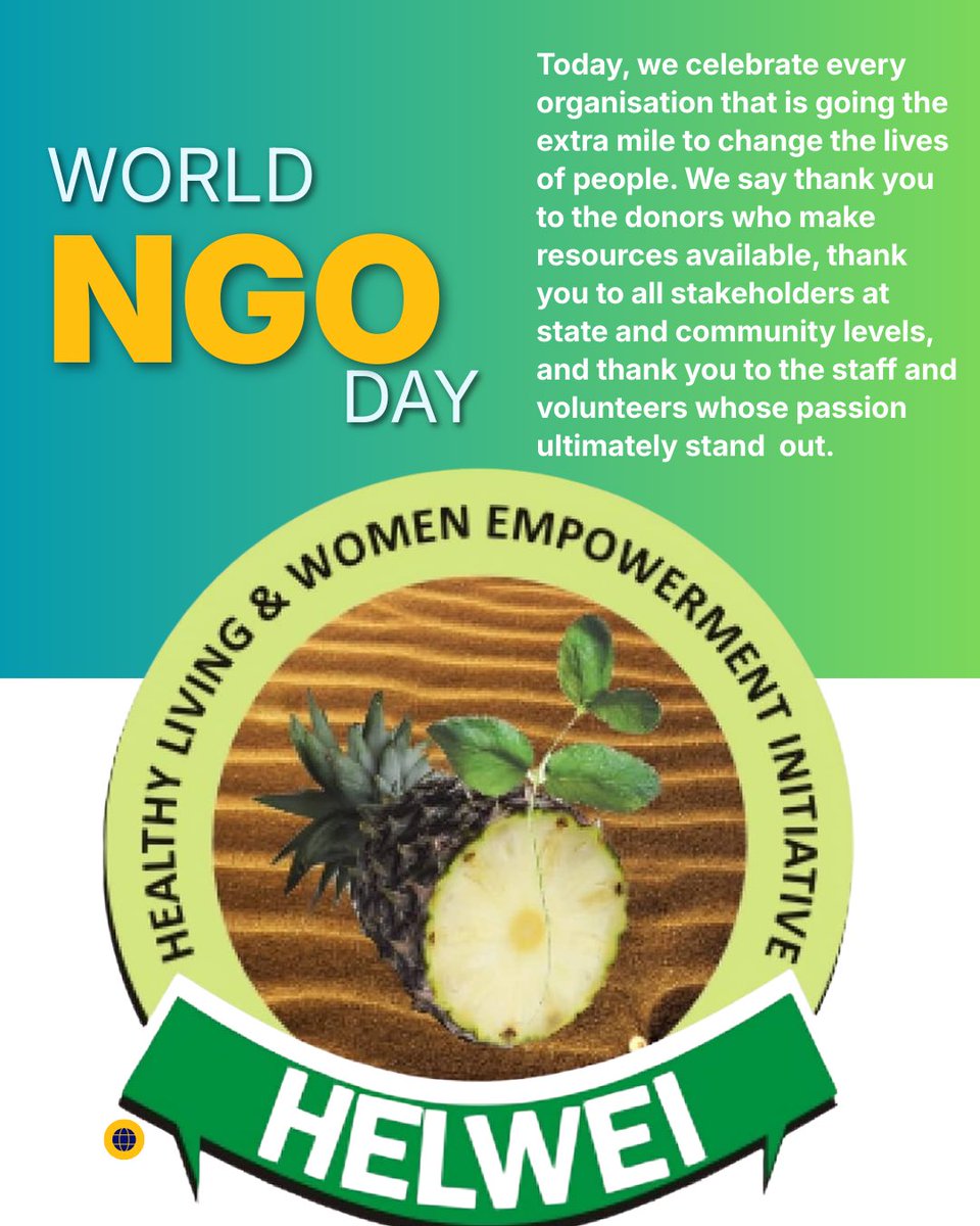 helwei_org's tweet photo. Happy World NGO Day.

It takes a lot to give back to communities and help those who may never pay you back. 

Cheers to everyone on the line who is doing this great work!❤️ https://t.co/qbONPh00dU