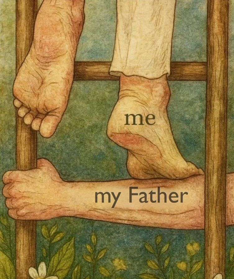 Forgive your dad.

He was learning, too.