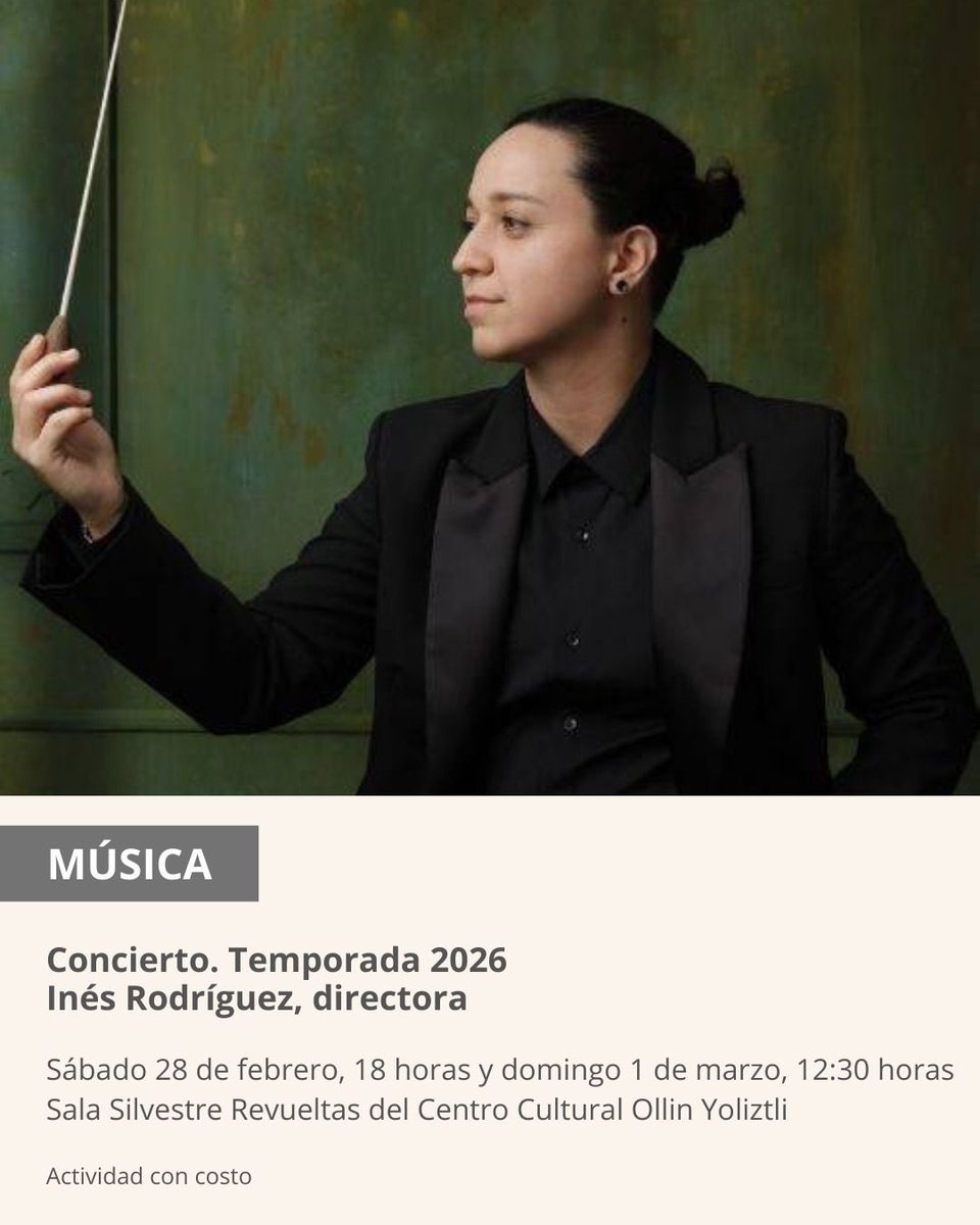 Secretaría de Cultura de la Ciudad de México tweet media