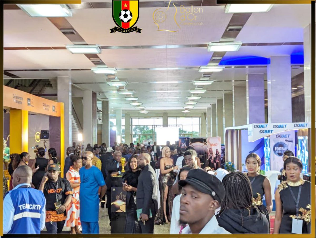 ballondor237's tweet image. The Yaounde Conference Center is already set for the 2025 Ballon D'or Ceremony, this Friday, 27th of February 2026. The Annual Football Award Ceremony, organised by the Cameroon Football Federation, FECAFOOT, will celebrate all football stakeholders. 

#FECAFOOT