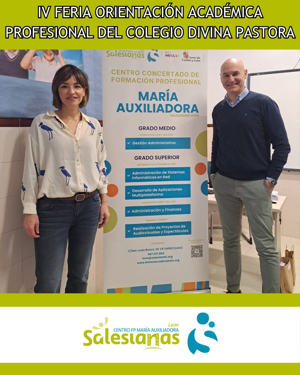 Salesianas León Centro de F.P. María Auxiliadora tweet media