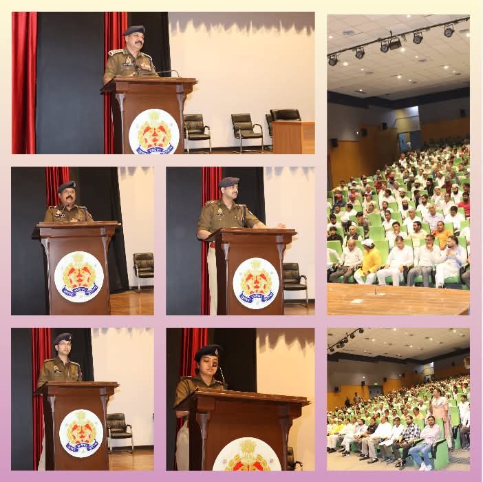 SagarSh41755211's tweet photo. #CP_Noida के निर्देशन में कमिश्नरेट गौतमबुद्धनगर में आगामी त्योहारों के दृष्टिगत #jtcpnoida द्वारा केंद्रीय शांति समिति की बैठक आयोजित की गई, जिसमें तीनों जोन के डीसीपी व अन्य पुलिस अधिकारीगण तथा पुलिस कमिश्नरेट गौतमबुद्धनगर के समस्त थाना क्षे़त्रों के संभ्रांत नागरिक उपस्थित रहे !  
समस्त संभ्रांत नागरिको से शांति, सौहार्द व आपसी समन्वय बनाए रखने की अपील की गई। @DCP_Noida @DCPCentralNoida @ADCPNoida @noidapolice