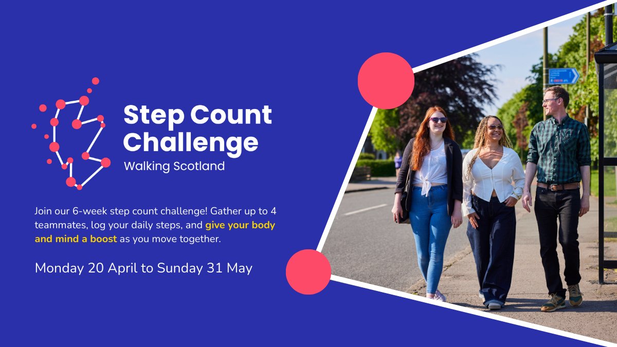 Spring Step Challengee It’s back! Our 6-week spring Step Count Challenge starts Monday 20 ...