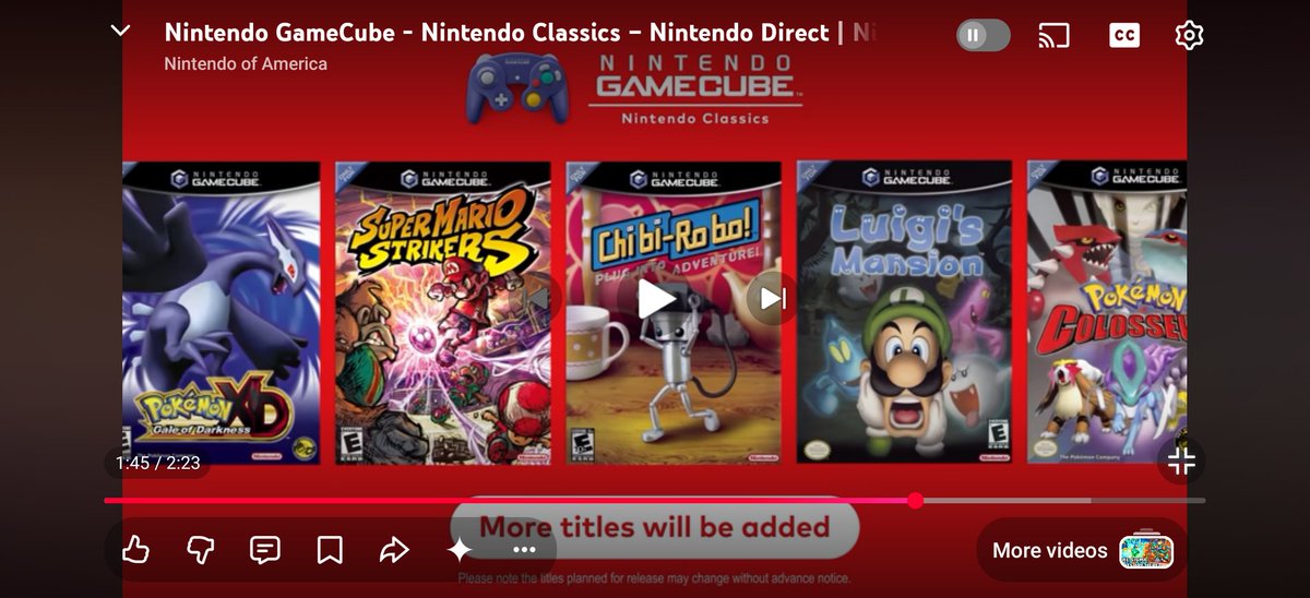 MathmanofAveral's tweet photo. Seeing comments regarding XD, you can tell who didn't watch the initial GameCube Classics announcement. If the order is consistent with that video, XD was revealed before Colo, so it stood to reason it would be available first. As to why, your guess is as good as mine. #Pokemon https://t.co/3sHHWsuo5J