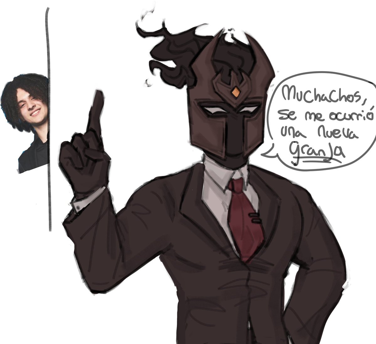 Me acuerdo que miraba casi TODOS los directos de dedsafio y mientras lo hacía dibujaba para después subirlos jkjkk