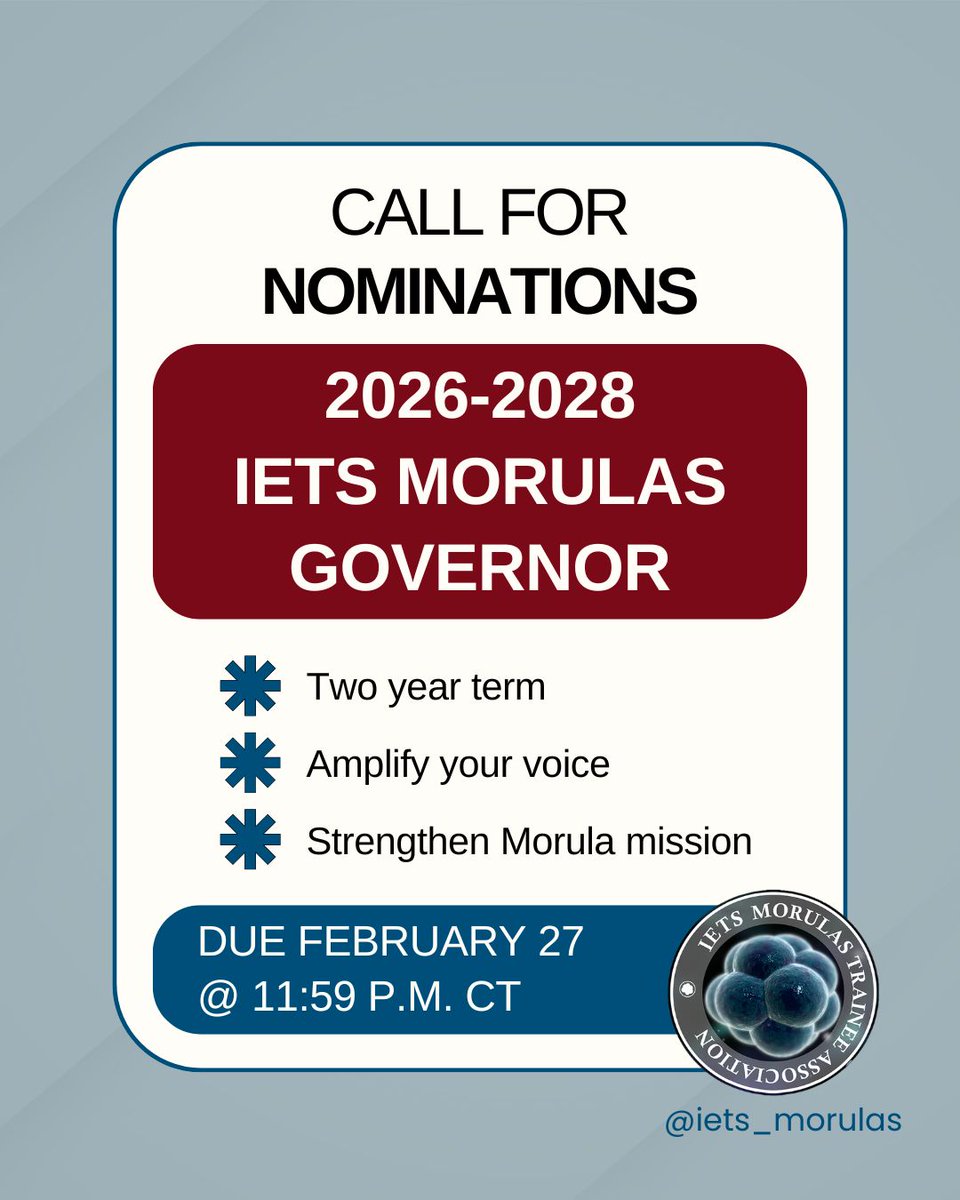 IETS Morulas tweet media