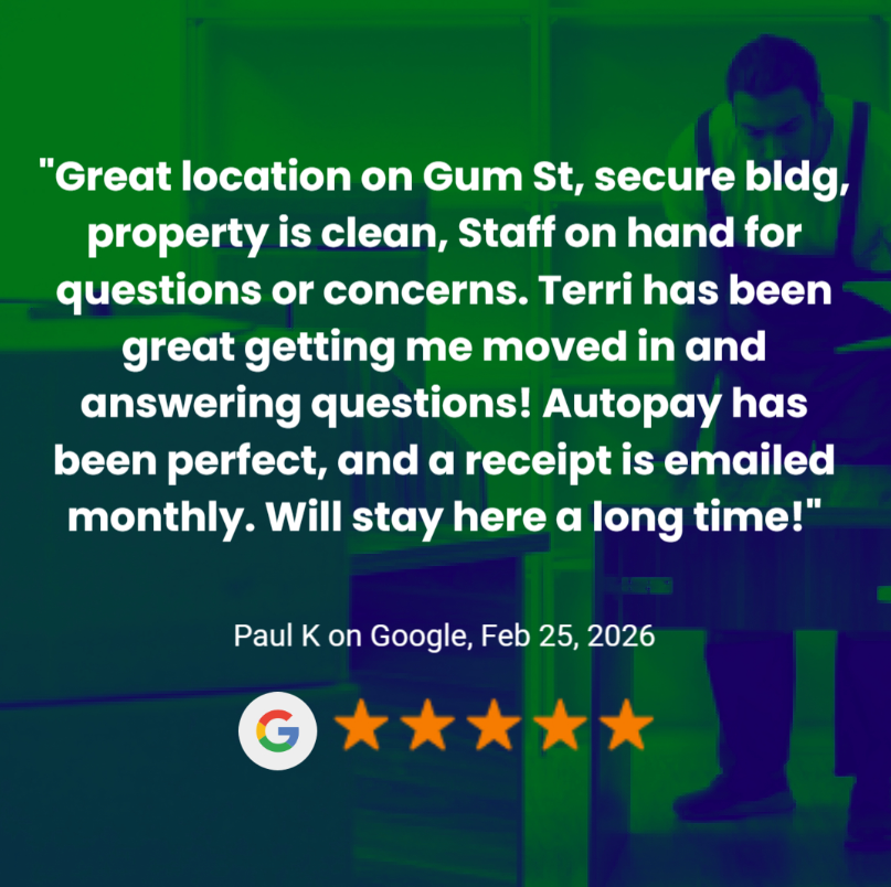 gss_global's tweet photo. Thank you, Paul, we're happy to have you at Gum Street, SC!
#selfstorage #declutteryourlife https://t.co/vgl9c2wBRG